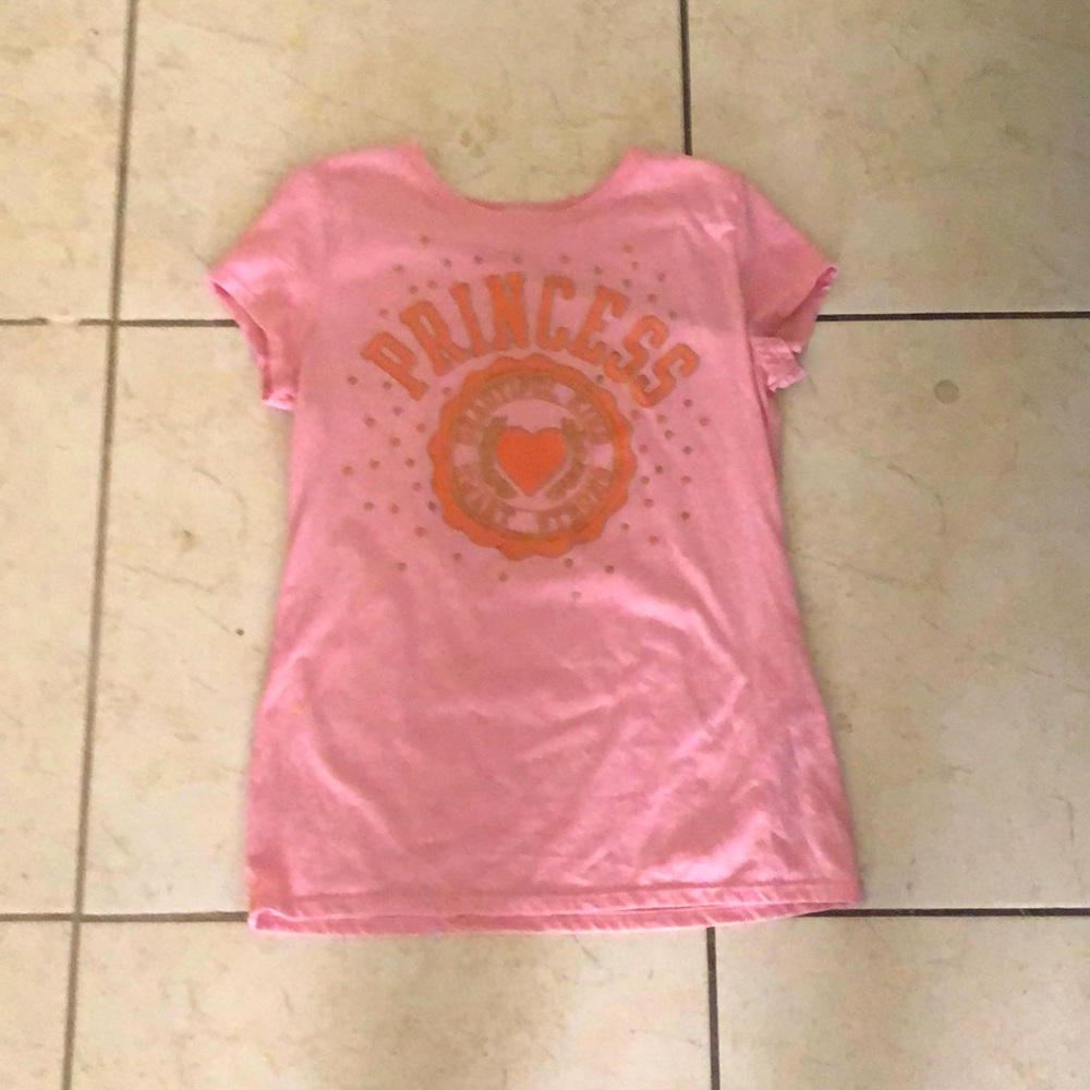 Pink princess tshirt